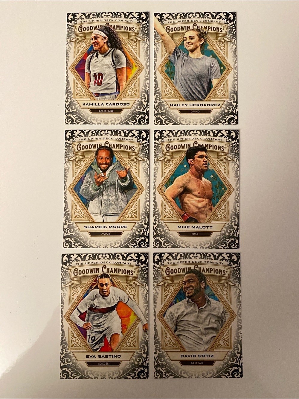 2025 Goodwin Champions Glossy Black Lot (6 Cards)